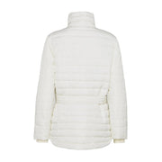 Love Moschino White Padded Logo Jacket