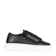 Valentino Black Zip Logo Trainers