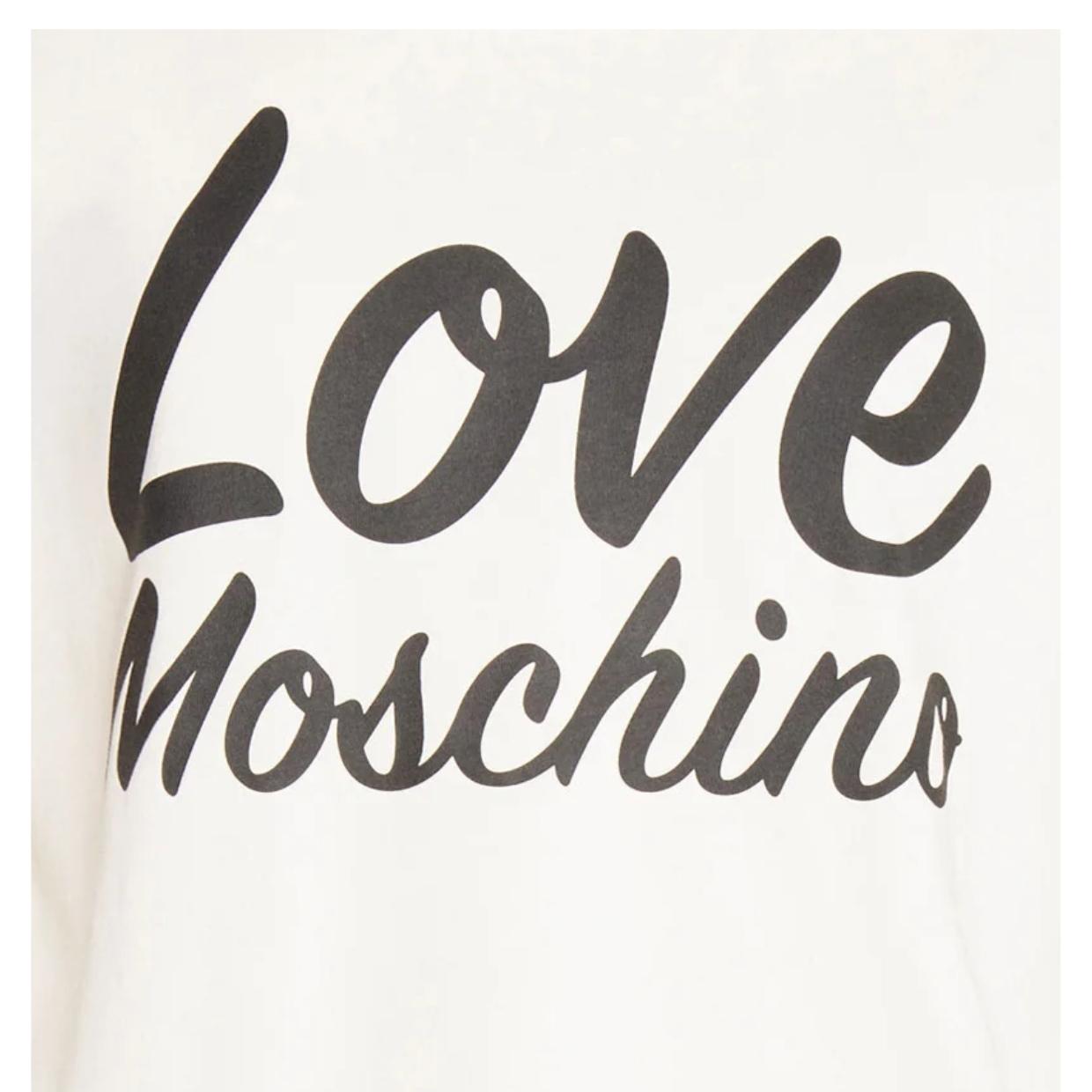 Love Moschino Logo Print T-Shirt