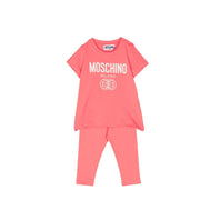 Moschino Baby Double Smiley Pink Set