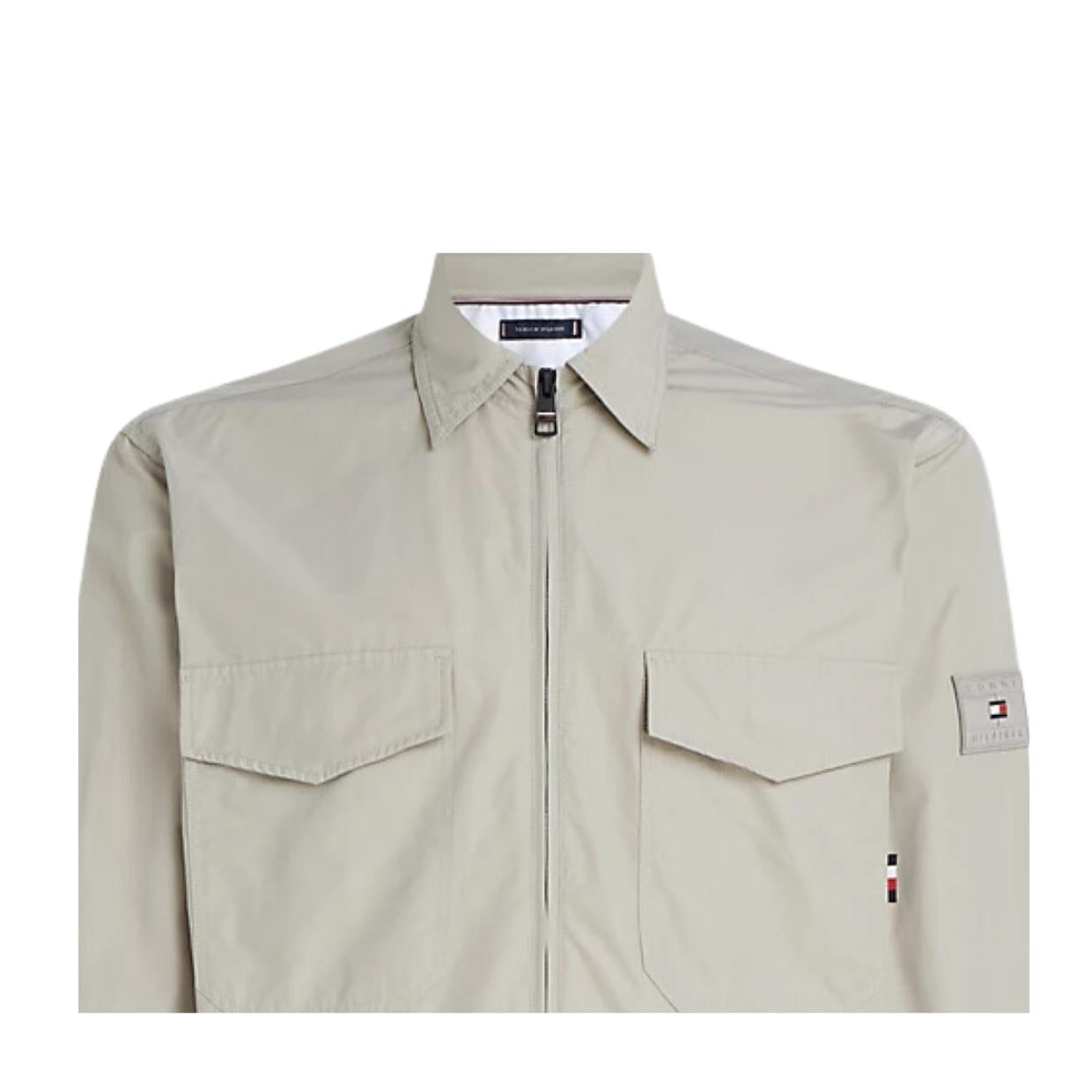 Tommy Hilfiger Paper Touch Stone Overshirt