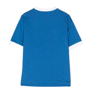 Emporio Armani Kids Contrast Logo Blue T-Shirt