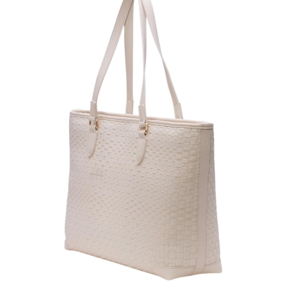 Love Moschino Woven Large Tote Bag