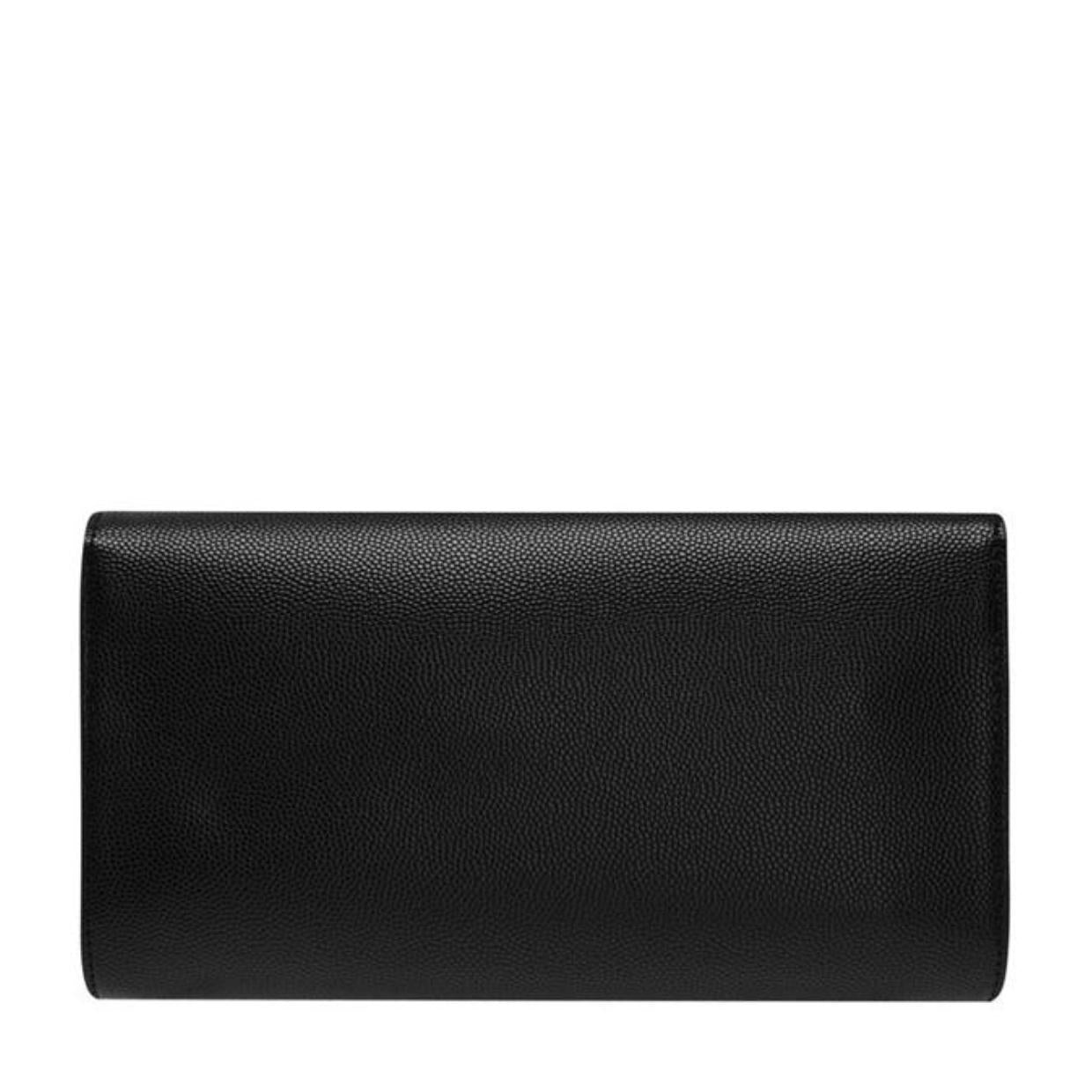 Valentino Bags Divina Black Clutch Bag With Shoulder Strap