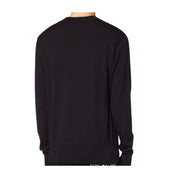 Versace Jeans Couture Black Emblem Wool Sweatshirts
