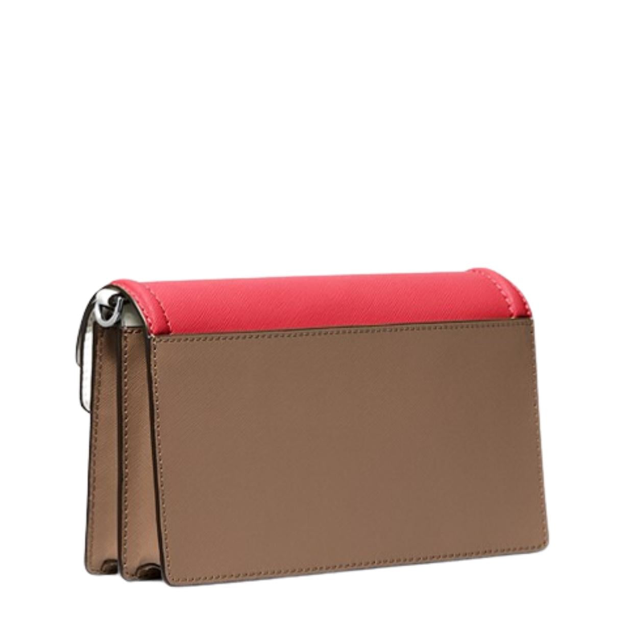 Michael Kors Geranium Multi-Colour Block Envelope Crossbody Bag