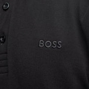 BOSS Logo Paddy Black Polo Shirt