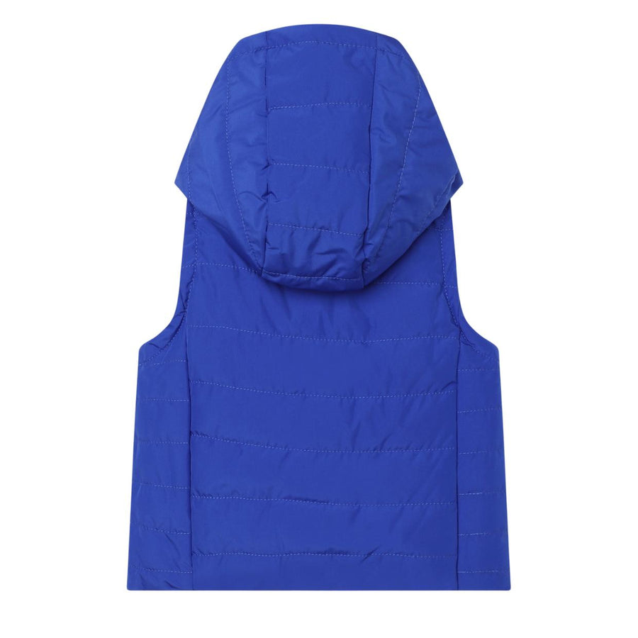 BOSS Baby Royal Blue Printed Logo Gilet