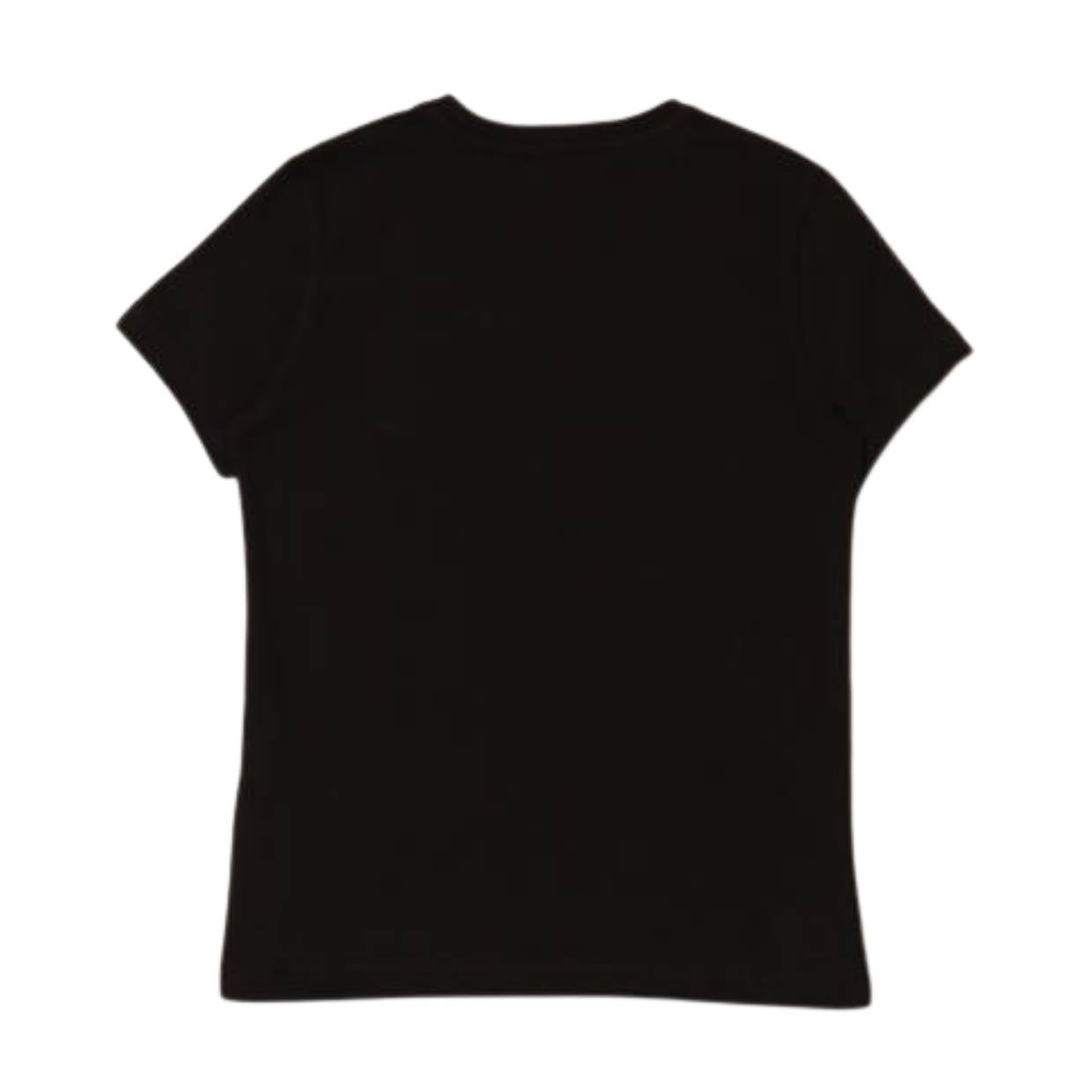 Moschino Kids Black Slogan T-Shirt