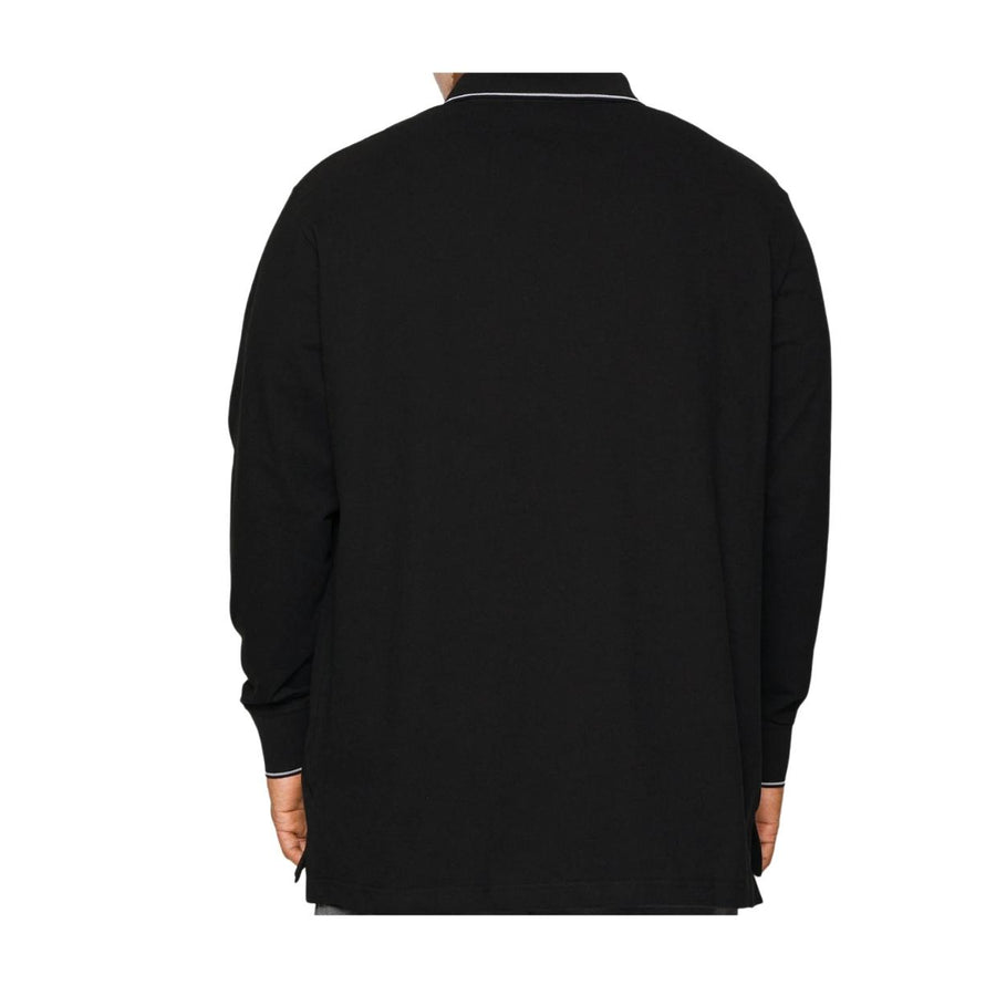 Calvin Klein Pique Tipping Long Sleeve Polo Shirt