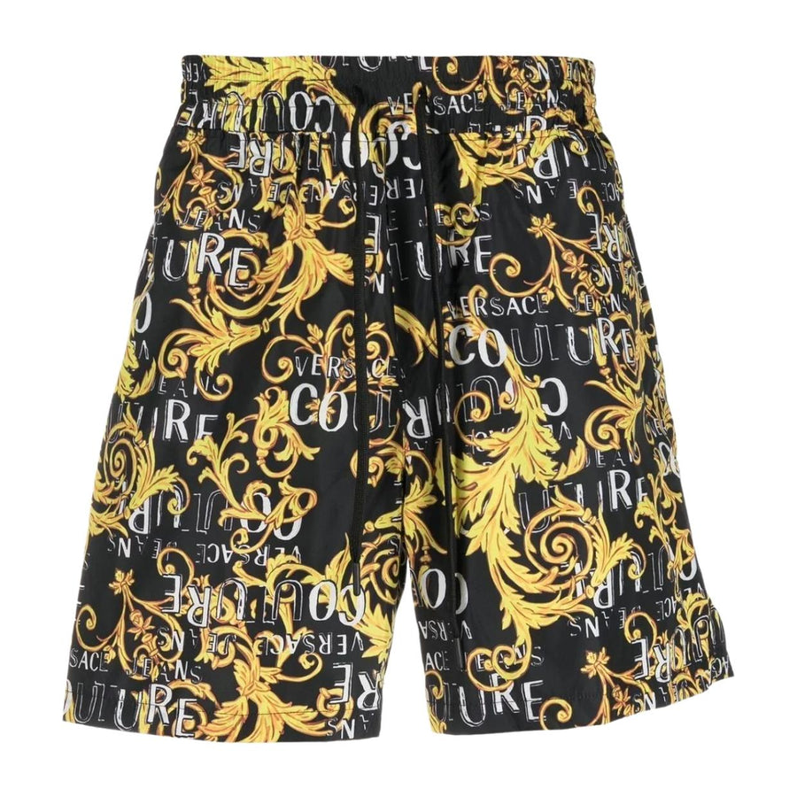 Versace Jeans Couture Baroque Logo Shorts