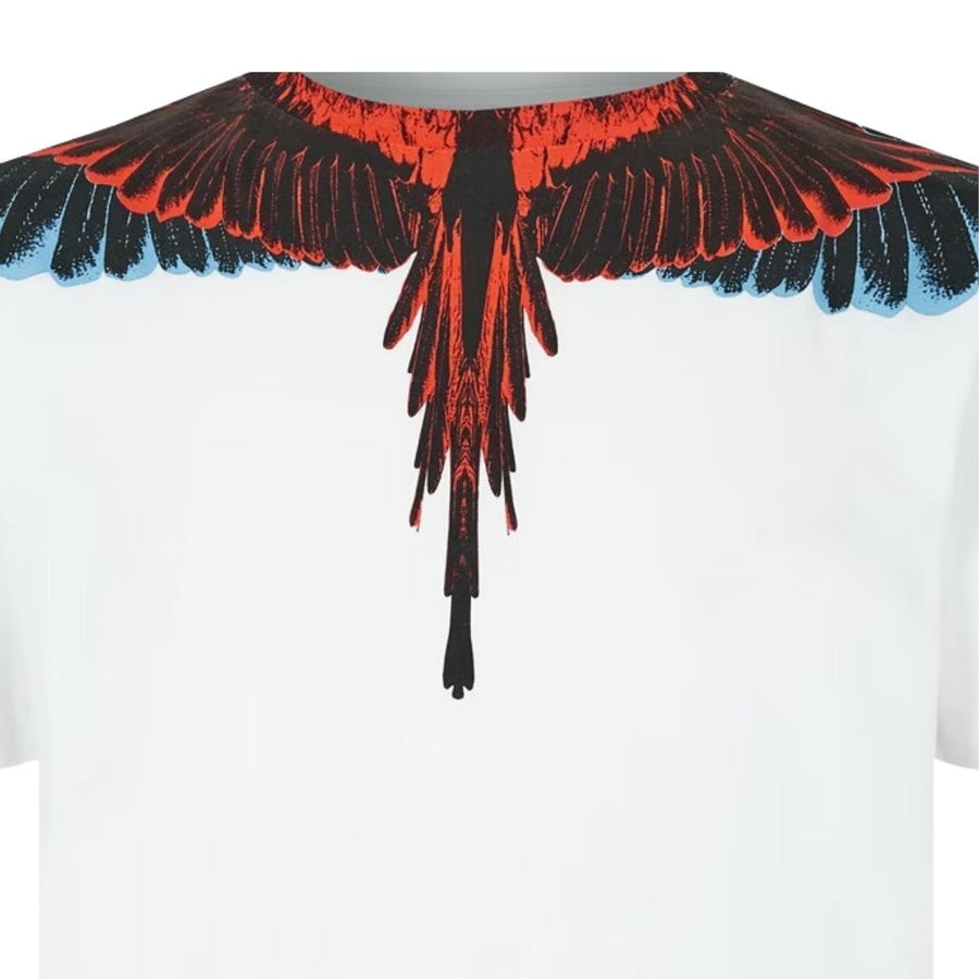 Marcelo Burlon Printed Icon Wings White T-Shirt