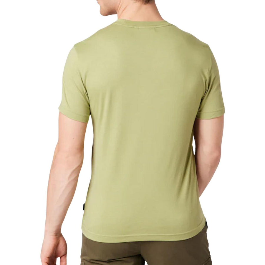 Calvin Klein Striped Logo Green T-Shirt