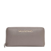 Valentino Bags Divina Taupe Zip Around Wallet