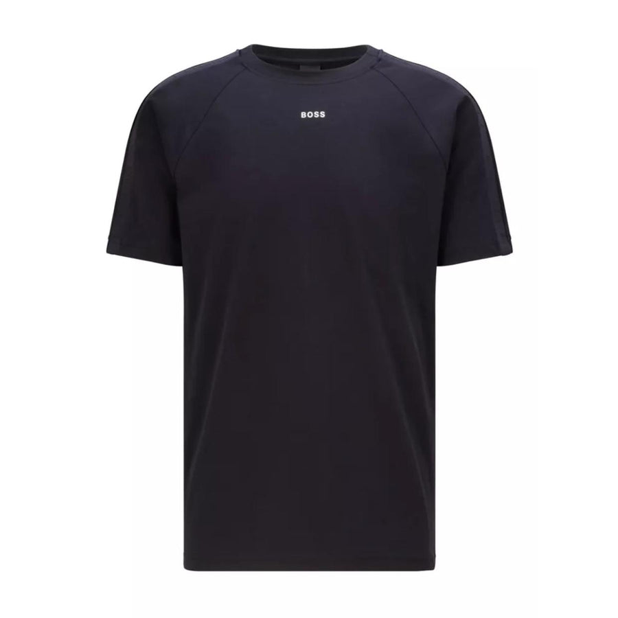 BOSS Navy Logo Tape T-Shirt