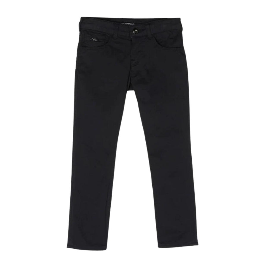 Emporio Armani Kids Eagle Logo Dark Navy Jean