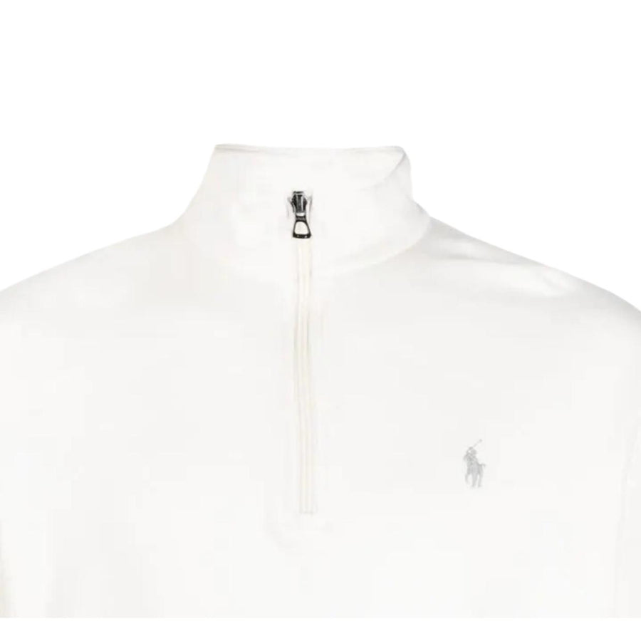 Ralph Lauren Embroidered Logo Half Zip Sweatshirt