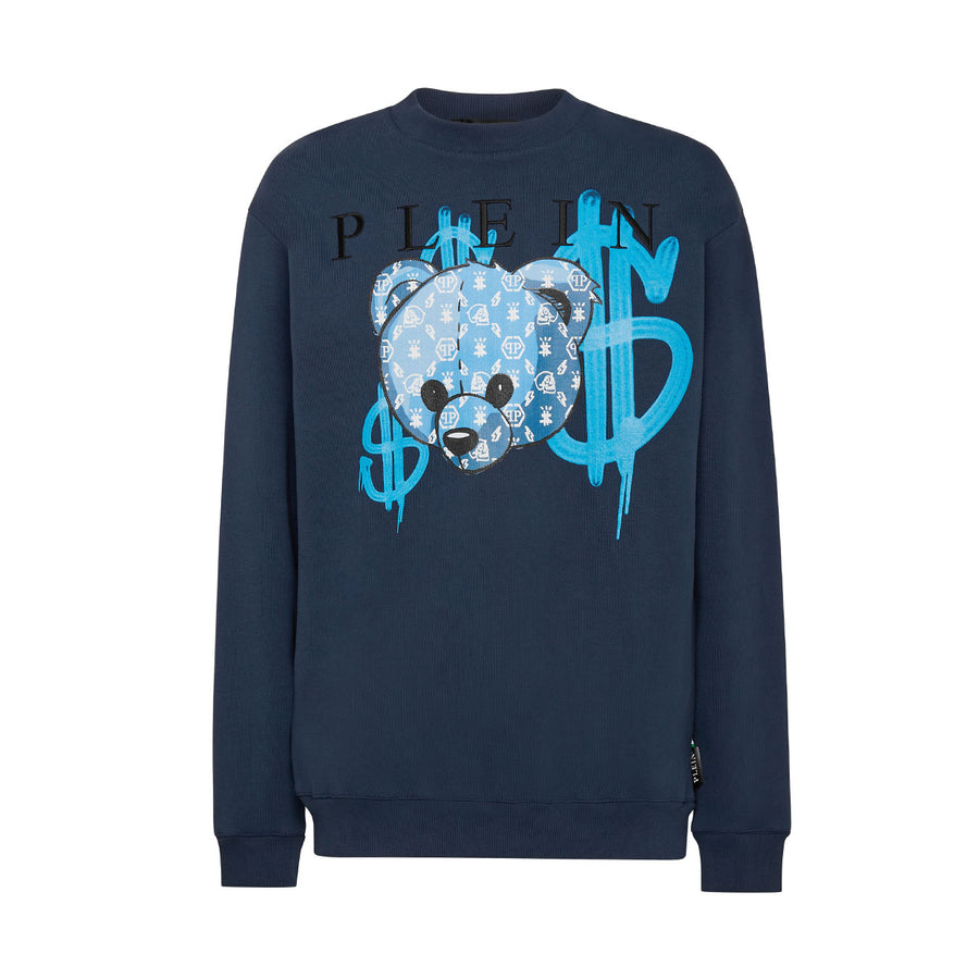 Philipp Plein LS Teddy Bear Sweatshirt