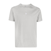 Ralph Lauren Logo Custom Slim Fit Grey T-Shirt