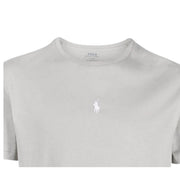 Ralph Lauren Logo Custom Slim Fit Grey T-Shirt