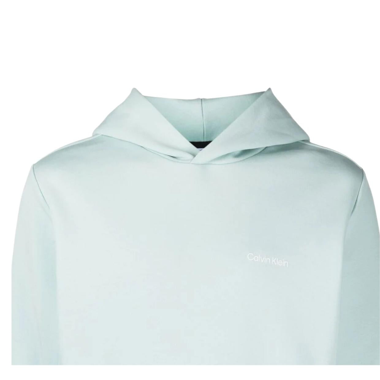 Calvin Klein Micro Logo Ghost Glacier Hoodie