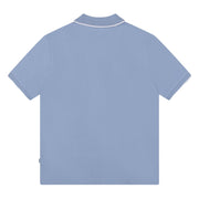 BOSS Kids  Logo Sky Blue Polo Shirt