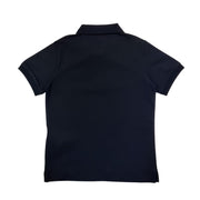 Armani Junior Black Logo Tag Polo Shirt