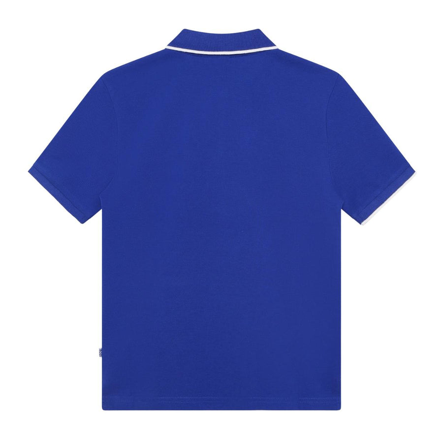 BOSS Kids  Logo Royal Blue Polo Shirt