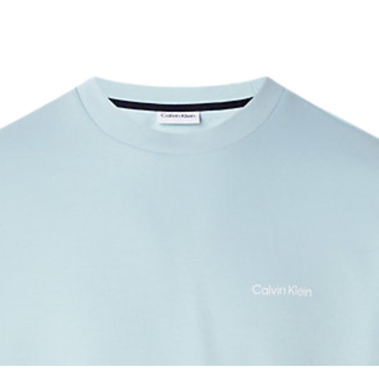 Calvin Klein Micro Logo Ghost Glacier Sweatshirt