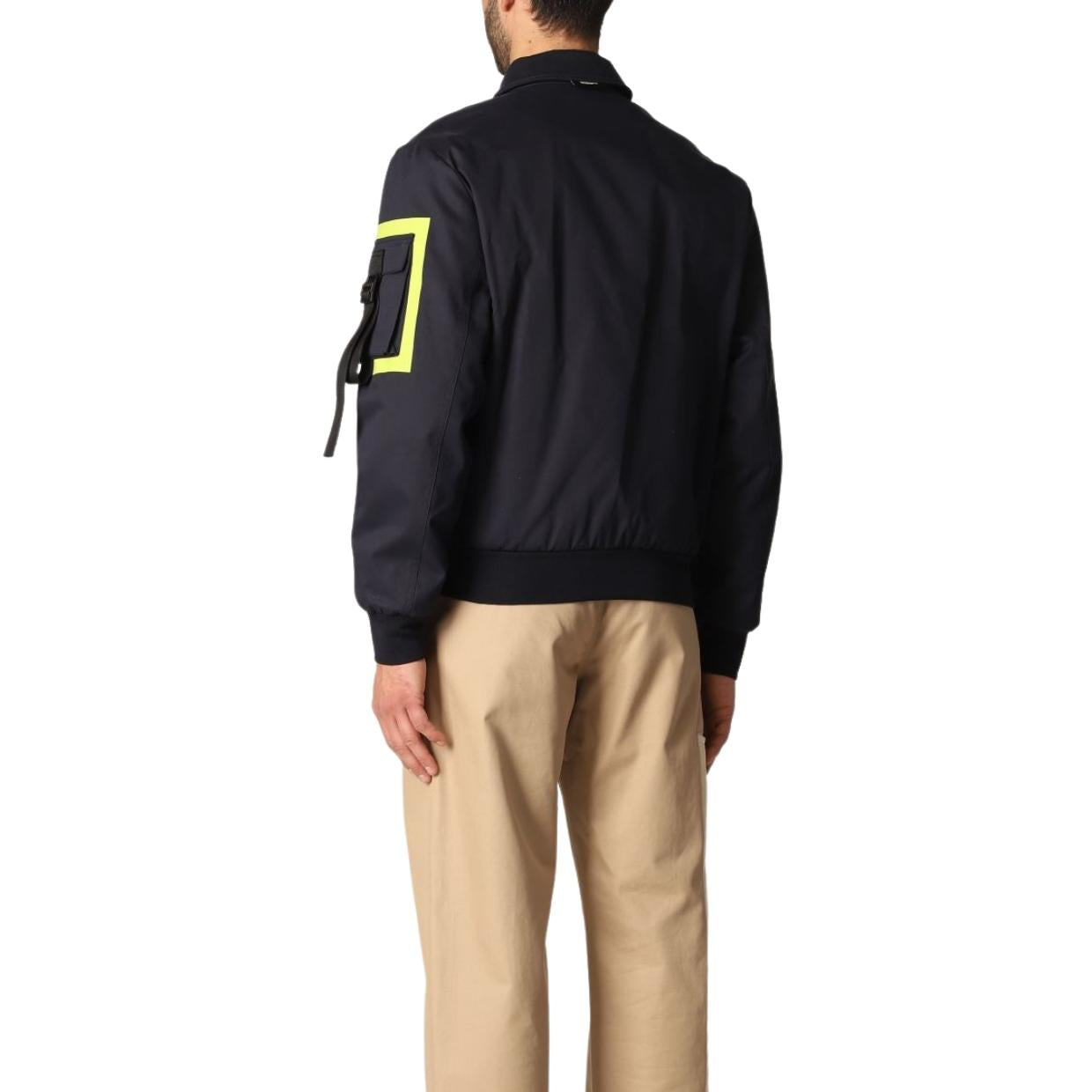 MSGM Navy Giubbino Jacket