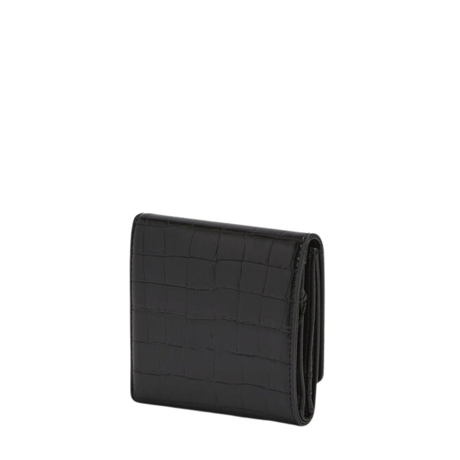Love Moschino Black Croc Wallet