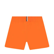 BOSS Baby Printed Logo Orange Swim Shorts