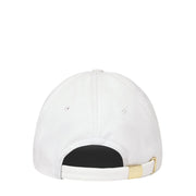 Versace Jeans Couture Printed Logo White Baseball Cap