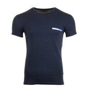 Emporio Armani Bodywear Box Logo Navy T-Shirt