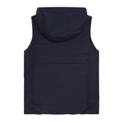 BOSS Kids Navy Quilted Puffer Gilet