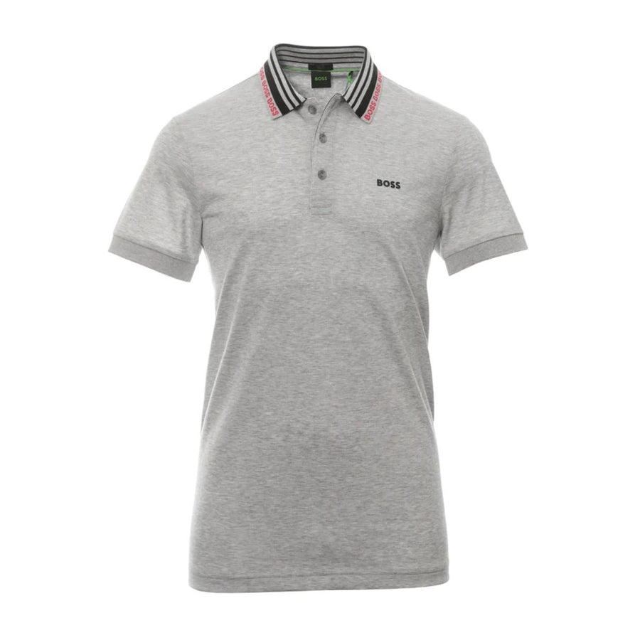 BOSS Paule Grey Slim Fit Polo Shirt