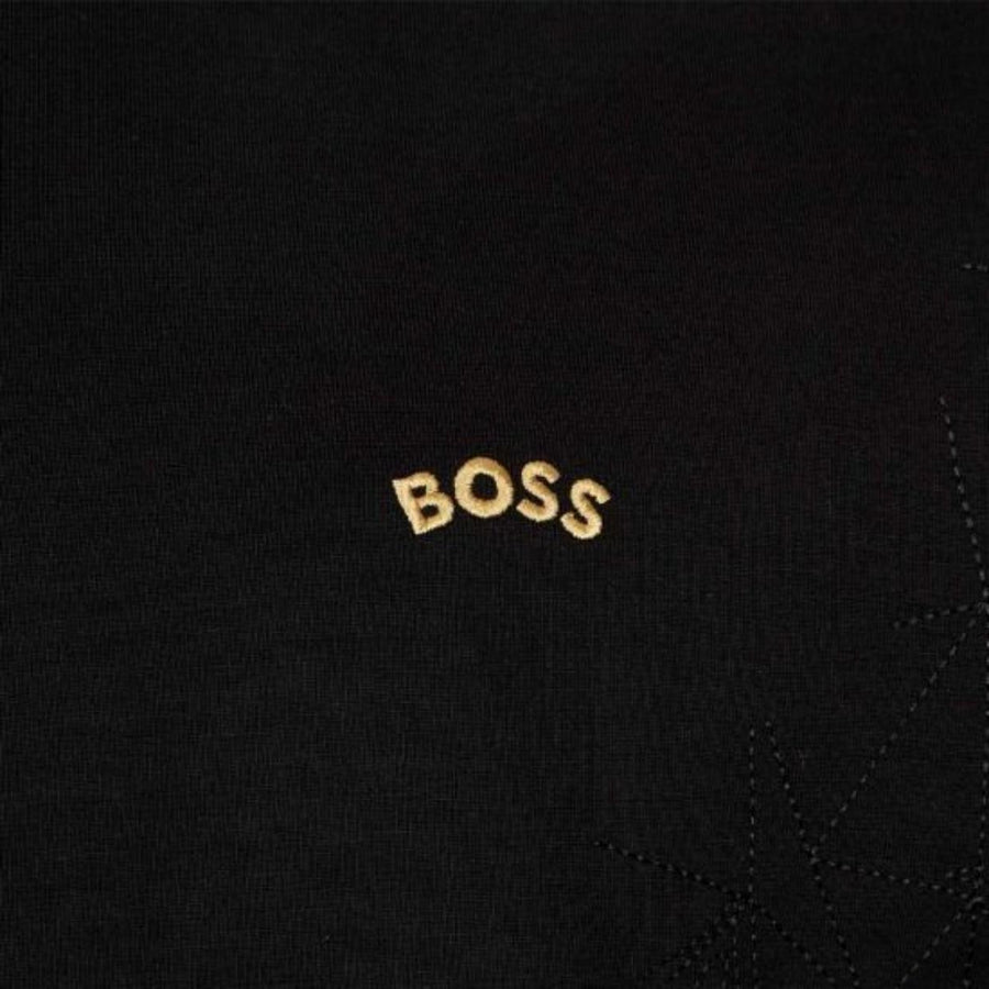 BOSS Half Zip Black Sweatshirt