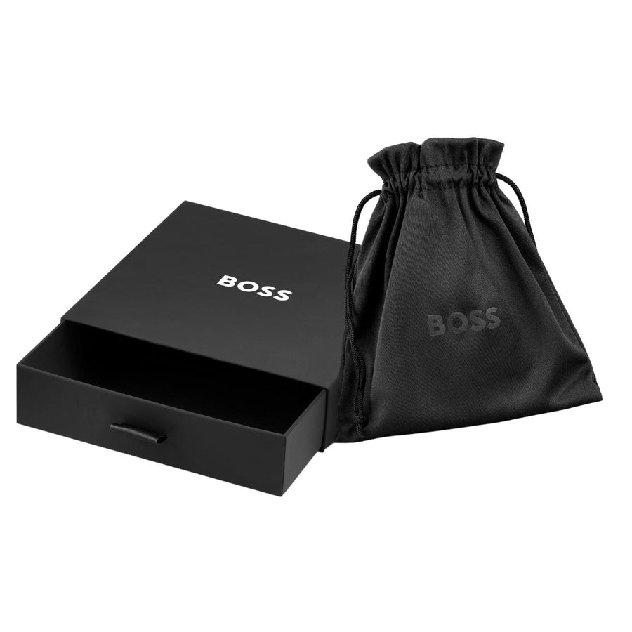 BOSS Orlado Reversible Logo Tag Pendent Necklace