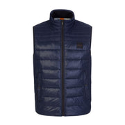 BOSS  Odena Navy Quilted Gilet