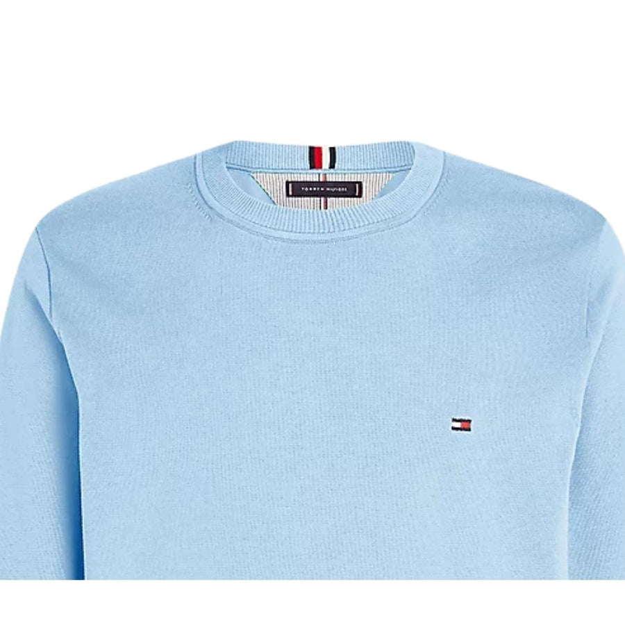 Tommy Hilfiger Flag Logo Vessel Blue Sweatshirt