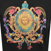 Versace Jeans Couture Sun Garland Logo Black Sweatshirt
