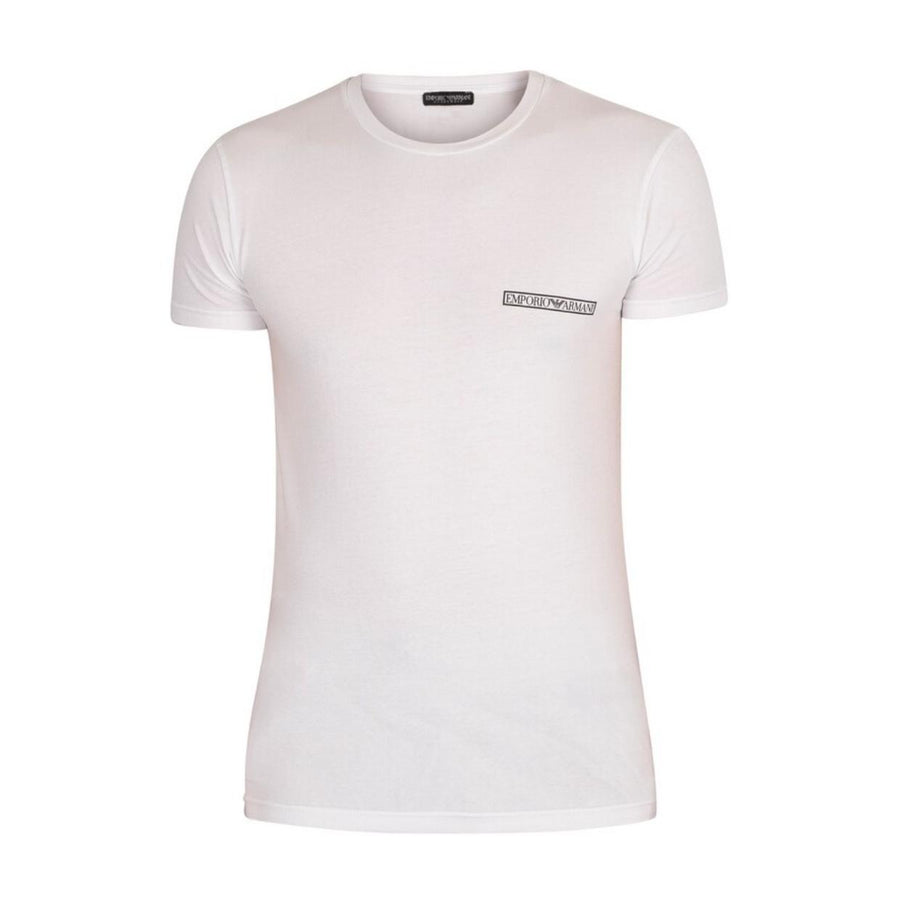 Emporio Armani Bodywear White Crew Neck T-Shirt