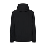 Calvin Klein Black Crinkle Nylon Blouson Hooded Jacket