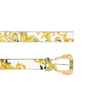 Versace Jeans Couture Baroque Buckle Belt