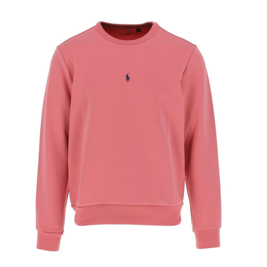 Ralph Lauren Pink Embroidered Logo Sweatshirt