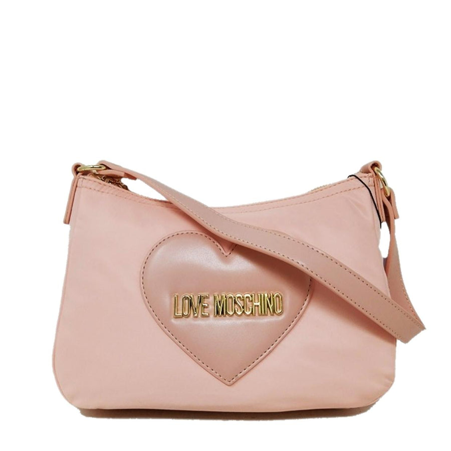 Love Moschino Pink Logo Shoulder Bag