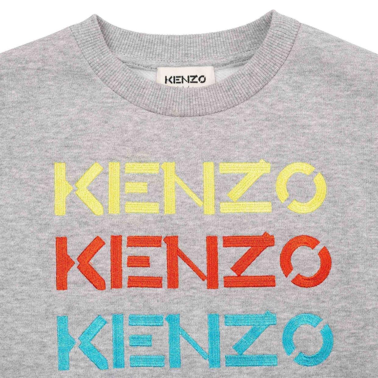 Kenzo embroidered logo sweatshirt outlet