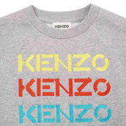 Kenzo Kids Repeat Embroidered Logo Sweatshirt