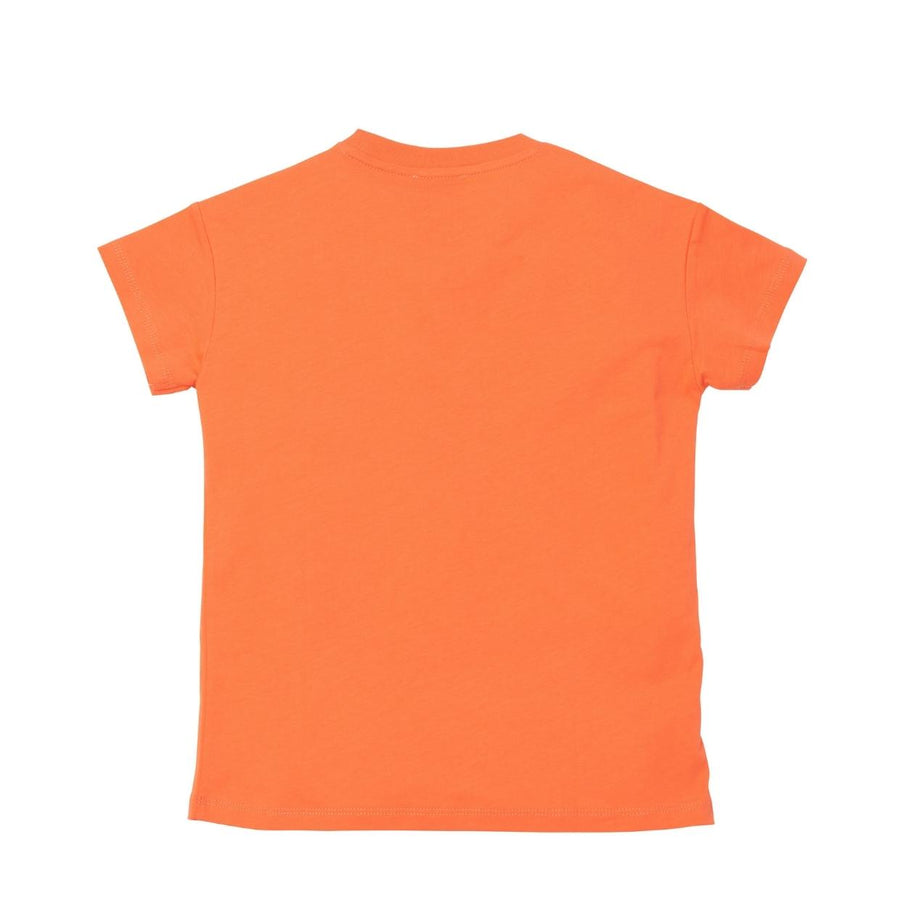 Kenzo Kids Orange Logo T-Shirt