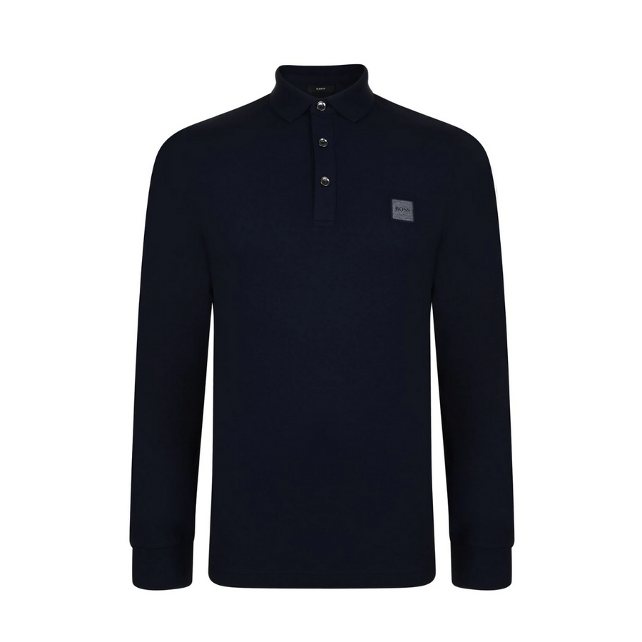 Boss Passerby Slim Fit Navy Polo Shirt